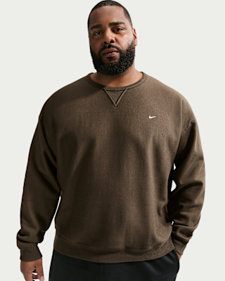 Nike Solo Swoosh Men's Fleece Crew. Nike.com
